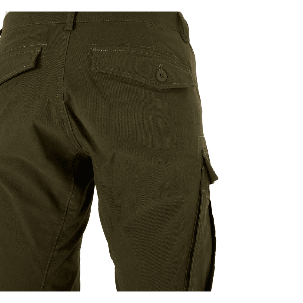 Plaid&Plain Men's Olive Slim Fit Cargo Pants | Tactical Utility with Articulated Knees | Outdoor Hiking & Workwear - Plaid&Plain-C804-Olive-28X28